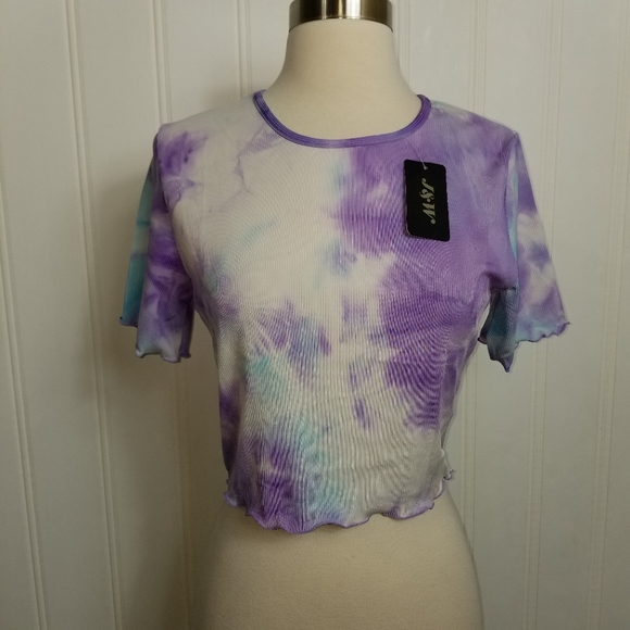 Womens Tie Dye Shorts Set. 2 peice - Picture 4 of 7